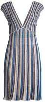 Thumbnail for your product : M Missoni Sleeveless V-Neck Mini Dress