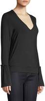 Thumbnail for your product : Red Haute V-Neck Bell Sleeve Tee