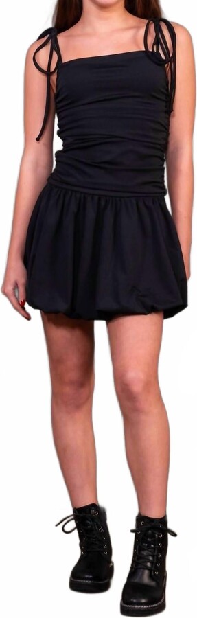 Miss Behave Girls Ruby Dress In Black