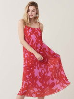 Thumbnail for your product : Diane von Furstenberg Novalee Pleated Midi Dress