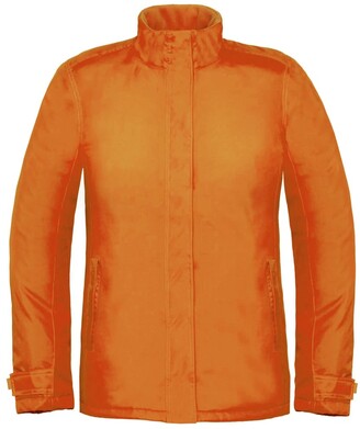 BC B&C B&C Womens/Ladies Premium Real+ Windproof Waterproof Thermo-Isolated Jacket (Orange)