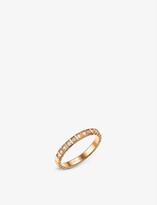Thumbnail for your product : Chopard Ice Cube 18ct rose-gold and diamond ring