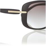 Thumbnail for your product : Prada Sunglasses Women`s grey gradient rectangular sunglasses