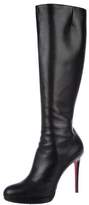 Thumbnail for your product : Christian Louboutin New Simple Botta 120 Leather Boots