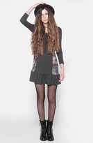 Thumbnail for your product : Babydoll ISABELLA ROSE TAYLOR Print Jersey Dress (Juniors)
