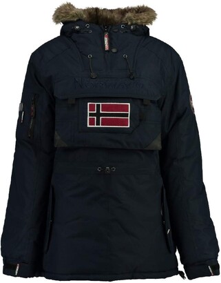 Geographical Norway Women's Parka - Black - X-Large - ShopStyle Coats