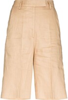Thumbnail for your product : REMAIN tailored-cut linen Bermuda shorts
