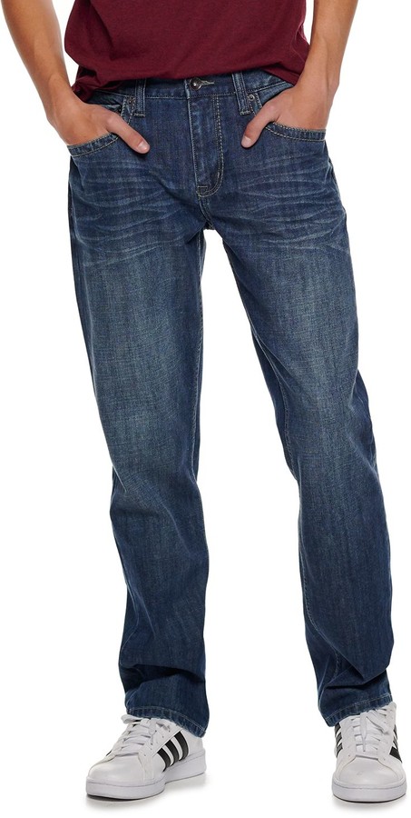 urban pipeline straight jeans