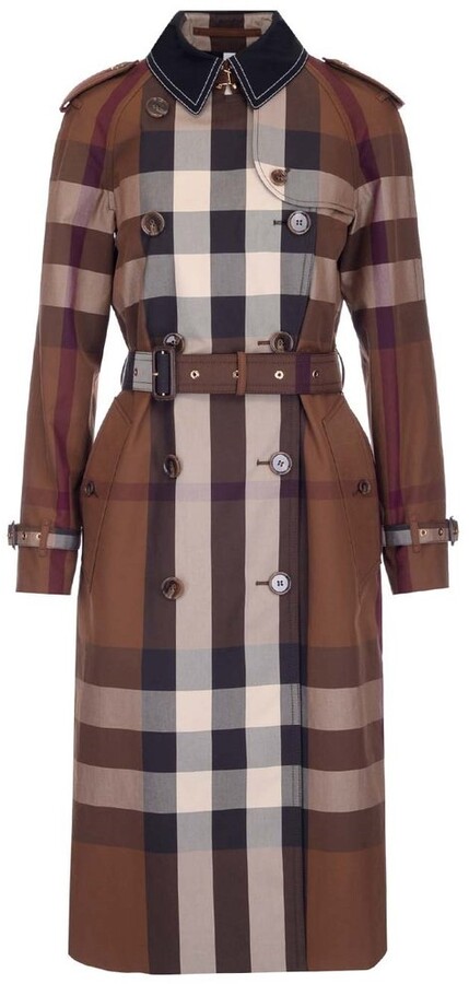 Burberry Vintage Belted Trench Coat - ShopStyle