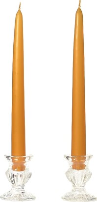 3 Pairs Taper Candles Unscented 10 inch Red Tapers .88 in. Diameter x 10 in. Tall