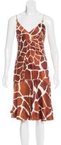 Thumbnail for your product : Roberto Cavalli Sleeveless Silk Dress