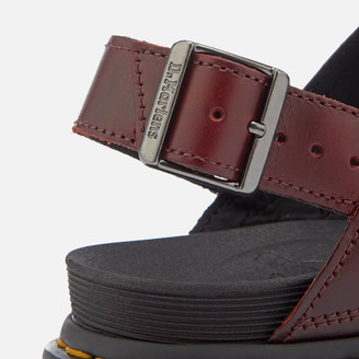 Dr. Martens Women's Voss Double Strap Leather Sandals - Charro