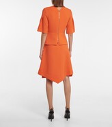 Thumbnail for your product : Roland Mouret Fancott wool crepe top