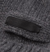 Thumbnail for your product : Prada Logo-Appliqued Cashmere Beanie