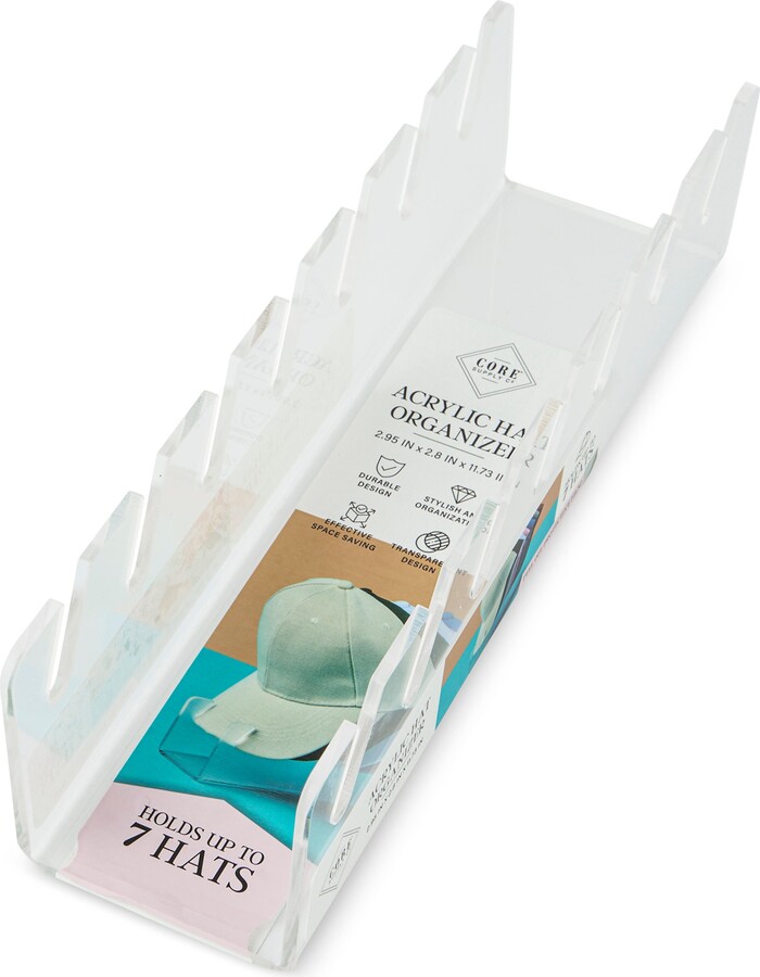 Core Home Acrylic Hat Organizer