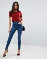 Thumbnail for your product : ASOS Short Sleeved Boxy Crop T-Shirt