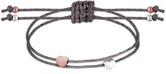 Elli Women Set Heart Friends Bi-Color 925 Sterling Silver Bracelet of Length 16cm