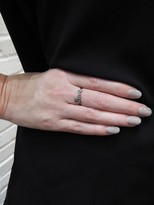 Thumbnail for your product : Sydney Evan Diamond Love Ring - Black Gold