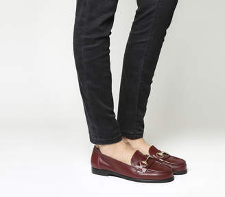 Office Fate Loafer Burgundy Leather
