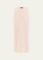 Pencil Jersey Midi Skirt 