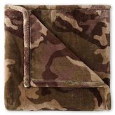 Thumbnail for your product : JCPenney Home Velvet Plush Camouflage Print Throw