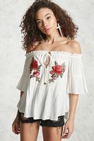 Thumbnail for your product : Forever 21 FOREVER 21+ Off-the-Shoulder Floral Top