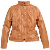 Thumbnail for your product : Hawke & Co Girls' Faux-Leather Jacket