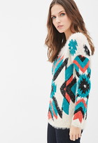 Thumbnail for your product : Forever 21 Southwest Bound Shag Sweater