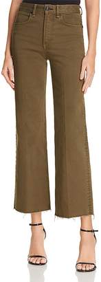 Rag & Bone JEAN Justine Ankle Trouser Jeans in Army - 100% Exclusive