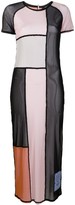 Thumbnail for your product : McQ Colour-Block Semi-Sheer Dress
