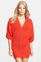Thumbnail for your product : Herve Leger V-Neck Caftan Cover-Up
