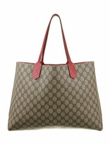gucci reversible tote red