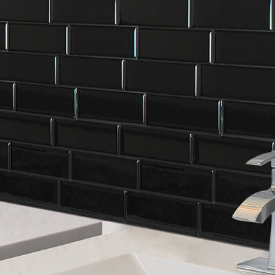 Smart Tiles Peel and Stick Gel Backsplash Tile Metro 12'' x 8''