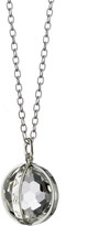 Thumbnail for your product : Monica Rich Kosann Small Silver Carpe Diem Pendant Necklace, 30"L