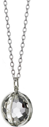 Monica Rich Kosann Small Silver Carpe Diem Pendant Necklace, 30"L