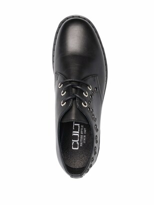 Cult Studded Leather Lace-Up Shoes