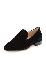 Thumbnail for your product : Gianvito Rossi Marcel Suede Moccasin Flat