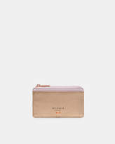 Thumbnail for your product : Ted Baker ALICA Zipped leather card holder