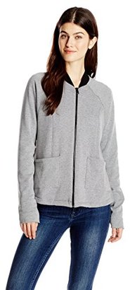DKNY Women's Bonded Fleece Jacket