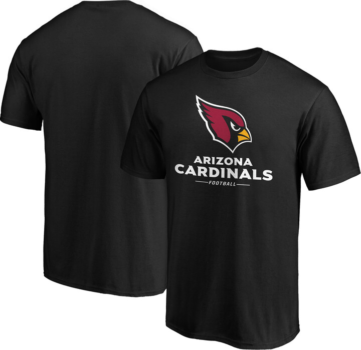 Fanatics MTO Label Men's Black Arizona Cardinals Team Lockup T-Shirt