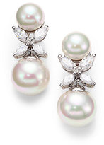 Thumbnail for your product : Majorica 12MM White Pearl Drop Earrings