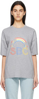 Thumbnail for your product : See by Chloe Grey Sunset 'SBC' T-Shirt