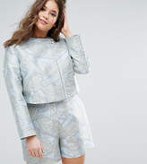 Thumbnail for your product : ASOS Curve Spring Bloom Jacquard Jacket