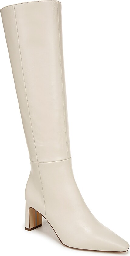 Sam Edelman Women's Sylvia Wide Calf Pointed Toe High Heel Boots