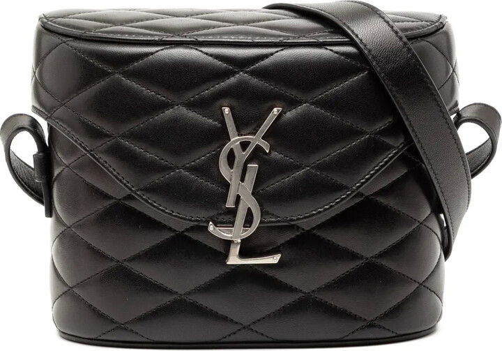 Saint Laurent Pre-Owned 2000-2025 Quilted Lambskin Monogram June Box Bag crossbody bag