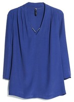Thumbnail for your product : MANGO Pendant flowy blouse