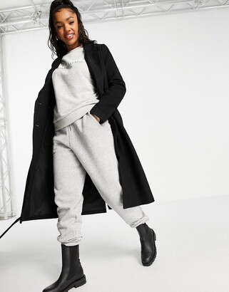 monki belted coat