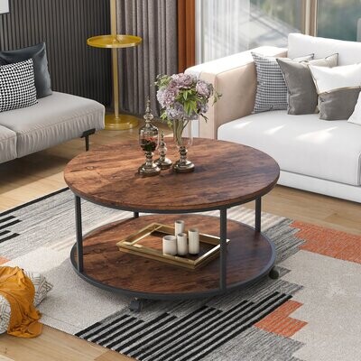 Distressed Wood Coffee Table The, Round Coffee Table With Storage Australia