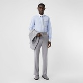 Thumbnail for your product : Burberry Classic Fit Lace Detail Cotton Oxford Shirt