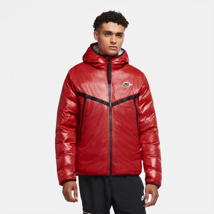 nike jackets for men red